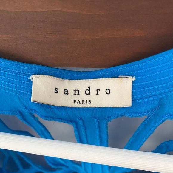 Sandro blue dress - Picture 4 of 6